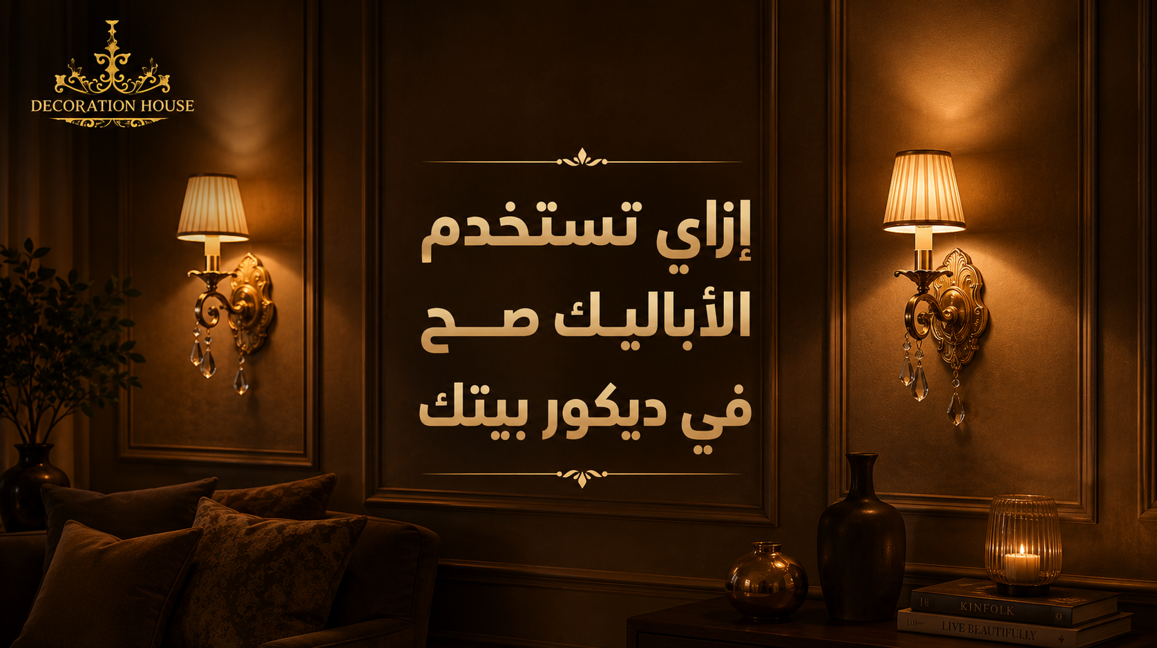 إزاي تستخدم الأباليك صح في ديكور بيتك - ديكوريشن هاوس