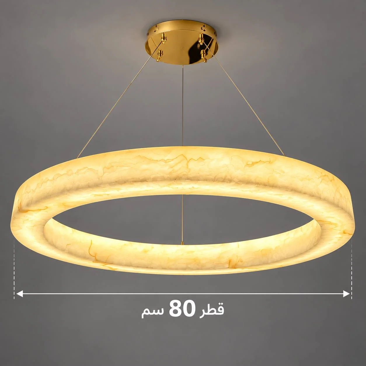 جولد ماربل سيركل 80سم - صورة 2