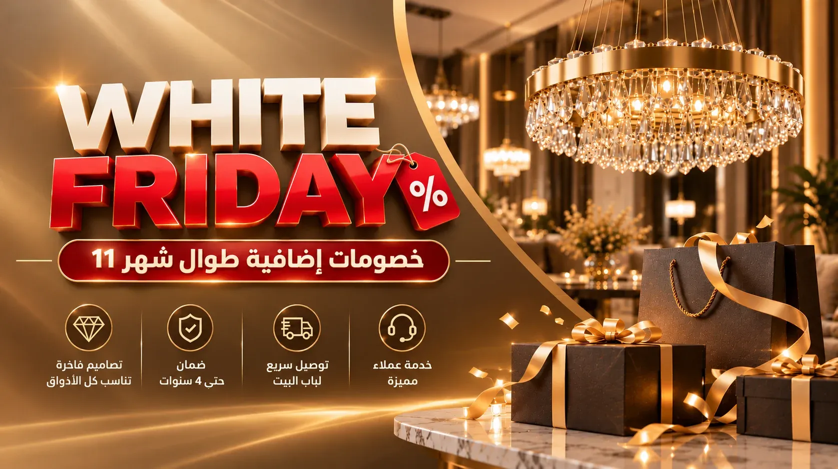 ديكوريشن هاوس - عروض النجف والإضاءة المودرن في مصر