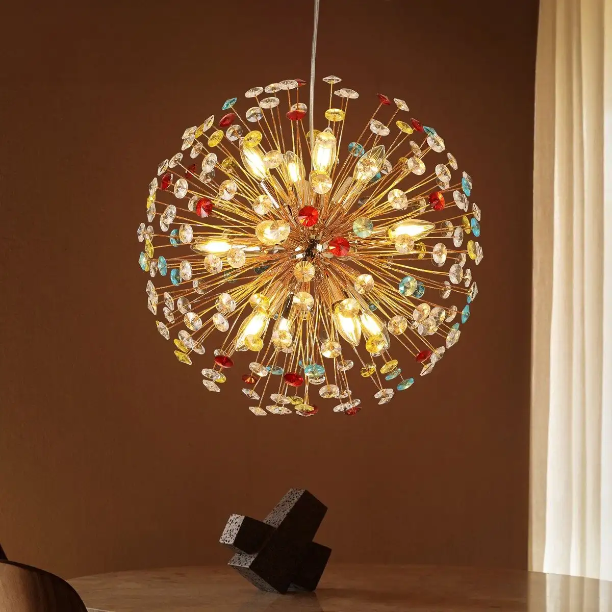 نجفه كريستال كوره 50 الوان