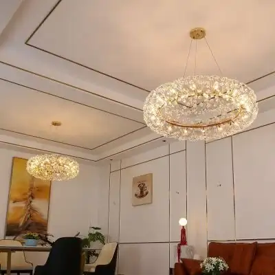 نجفه كريستال دائري  60